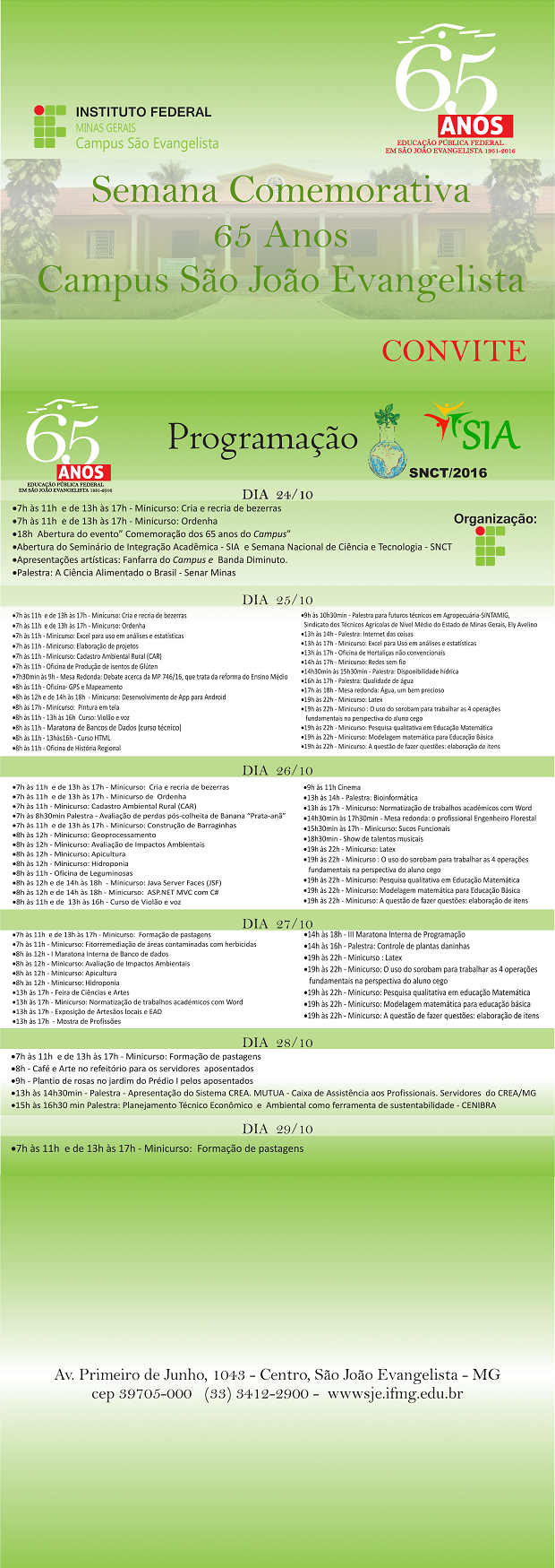 Convite 65 Anos Email