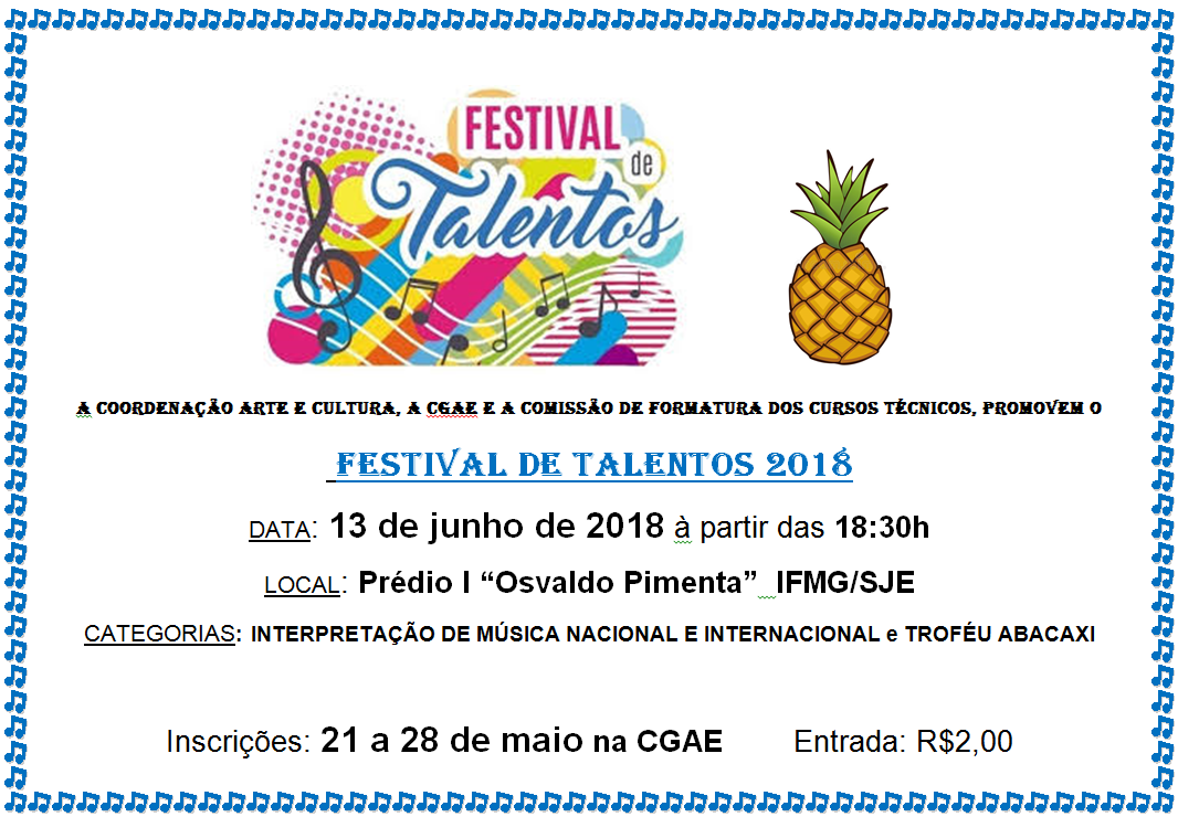 cartaz festival talentos 2018 autalizado