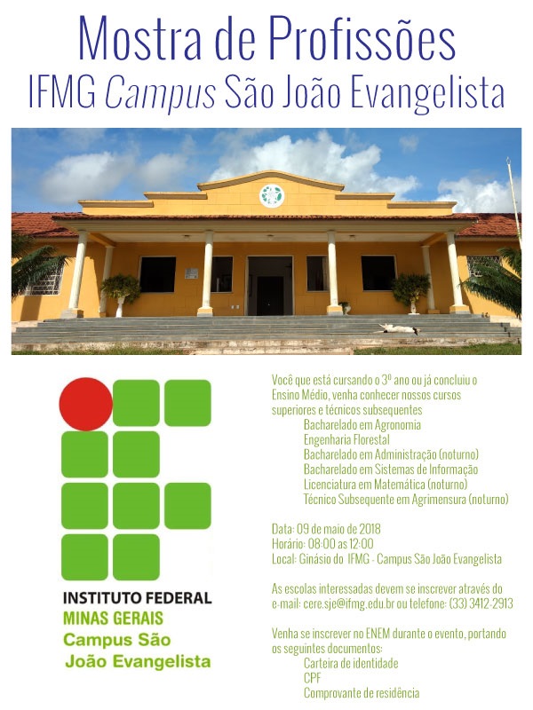 Cartaz - Mostra de Profissões 2018