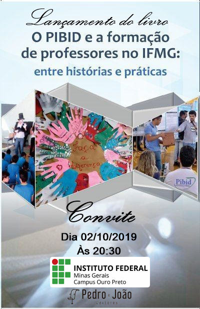 Convite - Lancamento do Livro do PIBID