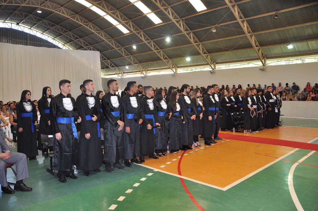 Colação de Grau dos formandos dos Cursos Superiores do IFMG - Campus São João Evangelista