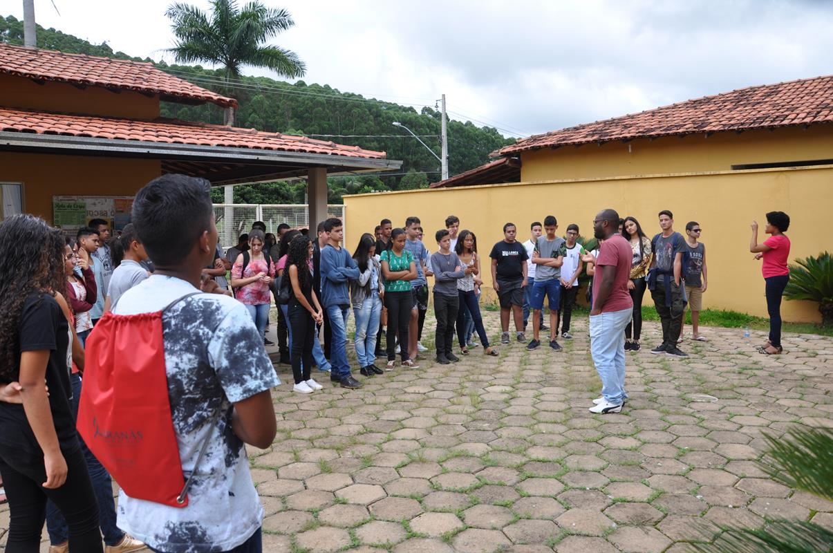 Recepção dos alunos calouros dos Cursos Técnicos Integrados ao Ensino Médio