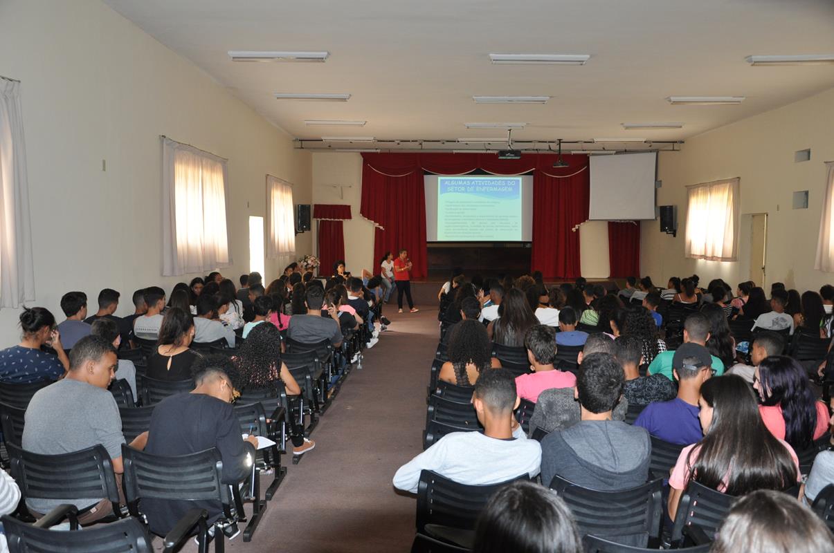 Recepção dos alunos calouros dos Cursos Técnicos Integrados ao Ensino Médio