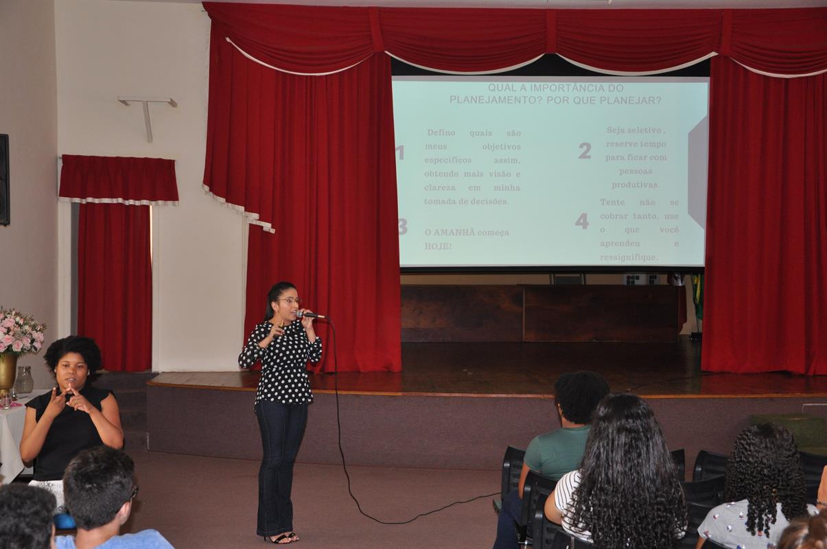 Recepção dos alunos calouros dos Cursos Técnicos Integrados ao Ensino Médio