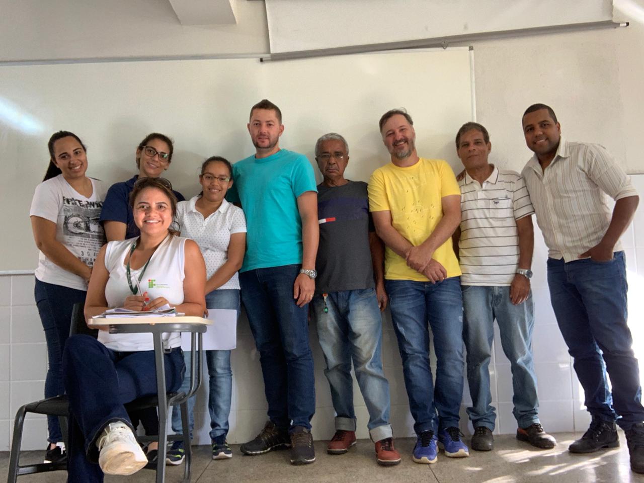 Equipe da Coordenação de Alojamentos Feminino e Masculino