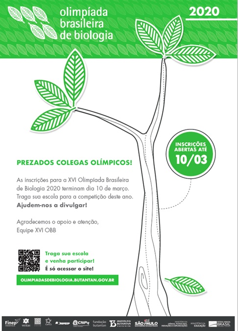 olimpiada brasileira de biologia 2020