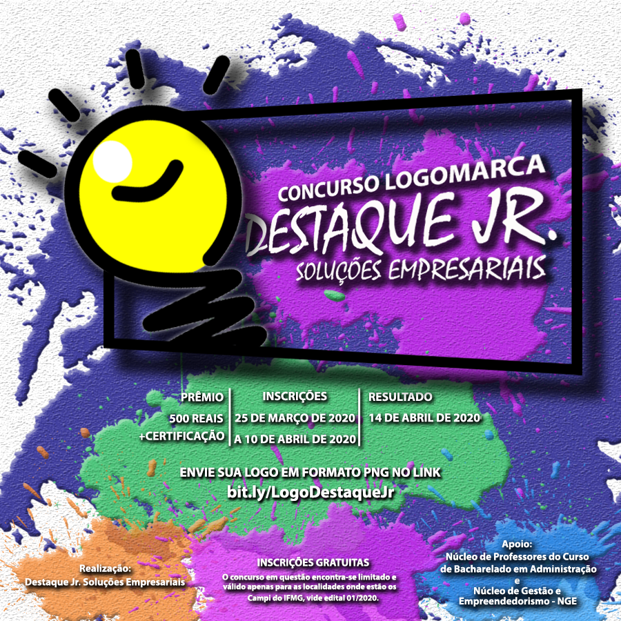 Concurso para criação de logomarca da Destaque Jr. Soluções Empresariais