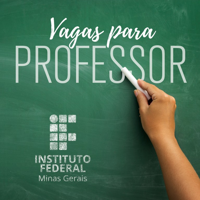 Inscrições abertas para seleção de professor substituto