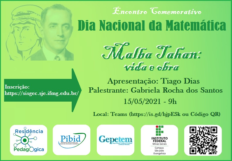 Evento matematica Malba Tahan