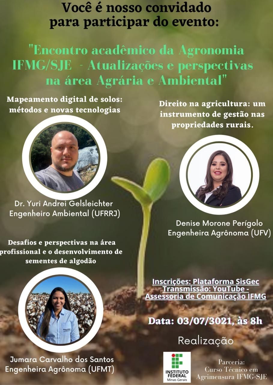 Cartaz Encontro Academico de Agronomia