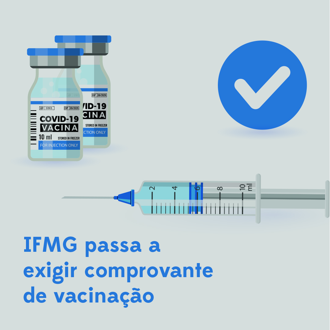 IFMG passa a exigir comprovante de vacinação