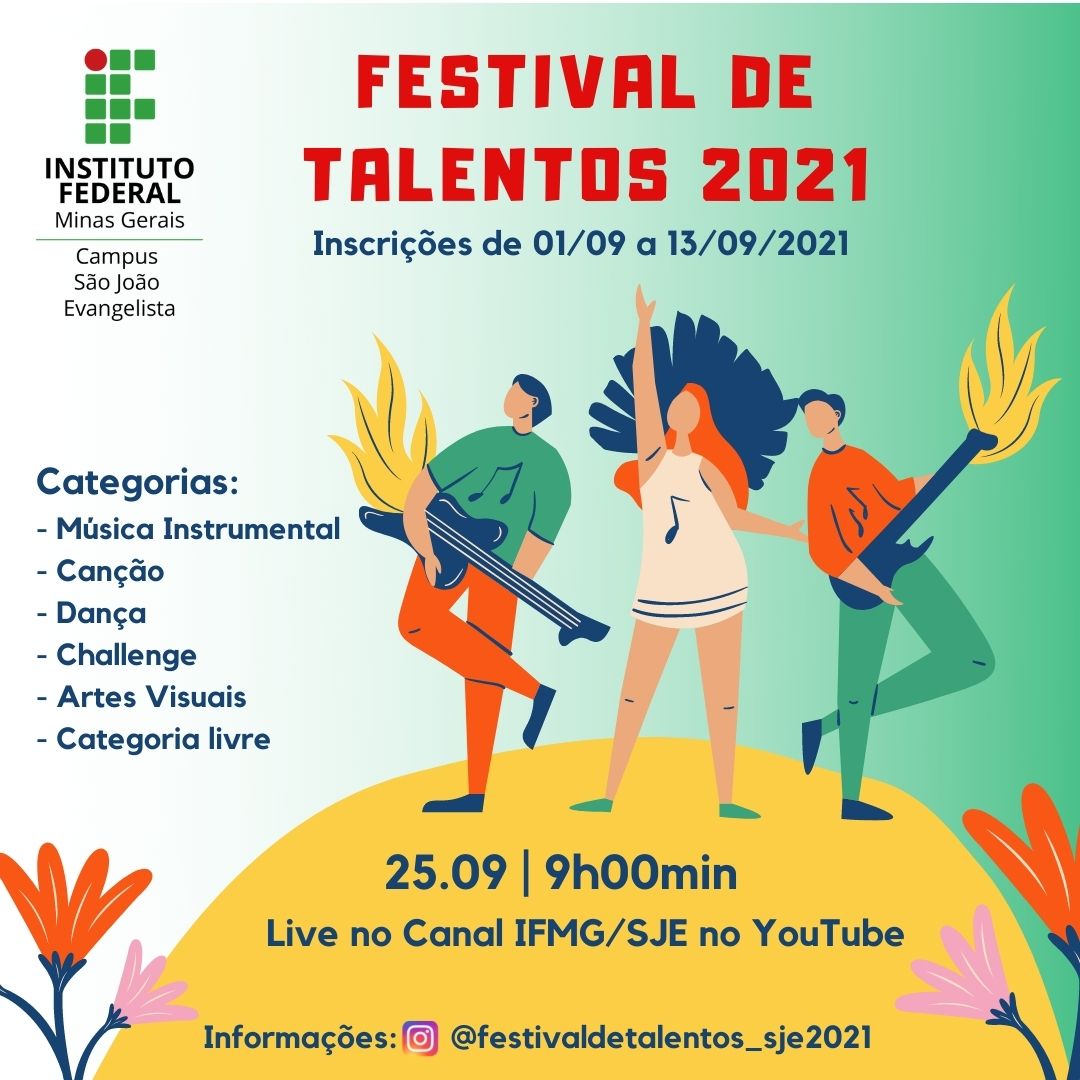 Vem aí o Festival de Talentos de 2021