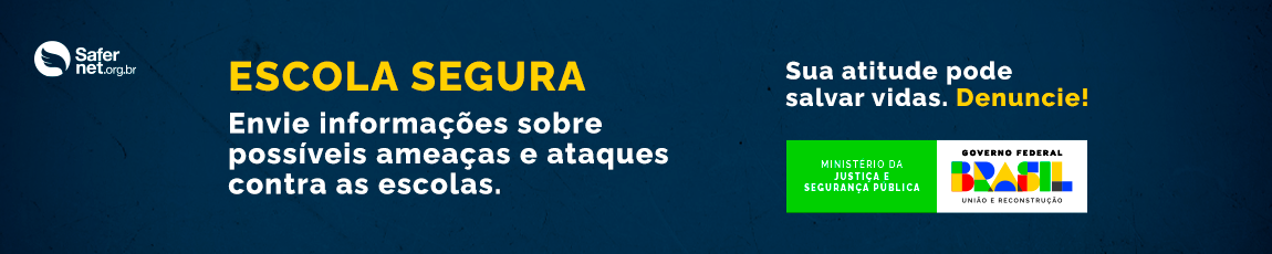 Banner - Escola Segura MJSP