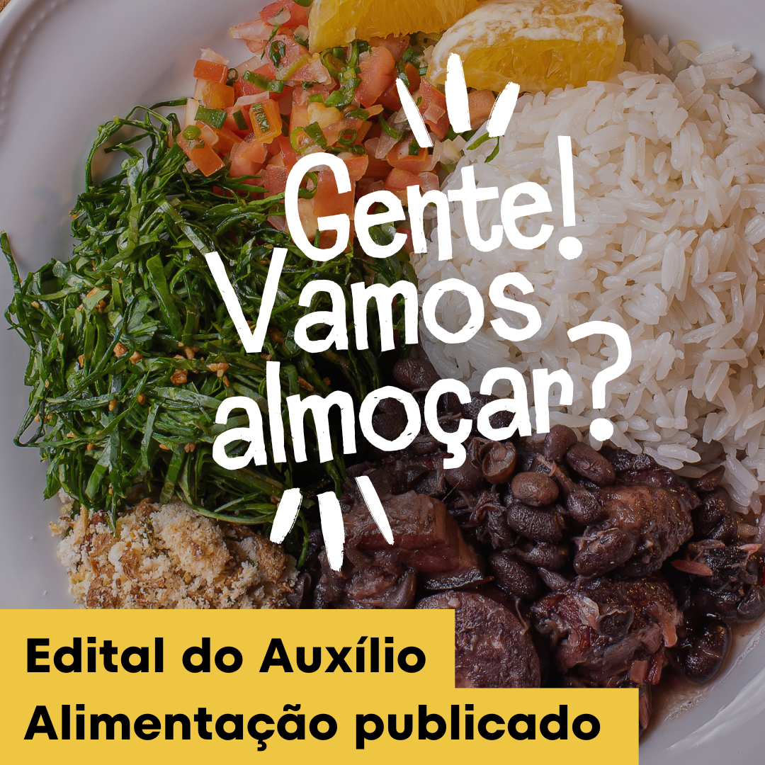 Story do instagram gente vamos almoçar meme divertido branco Post para Instagram