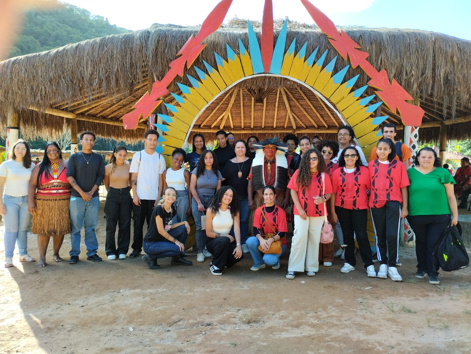 Visita tecnica aldeia indigena